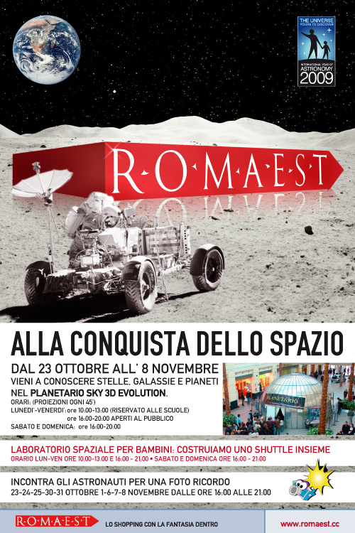 Romaest “alla conquista dello spazio”