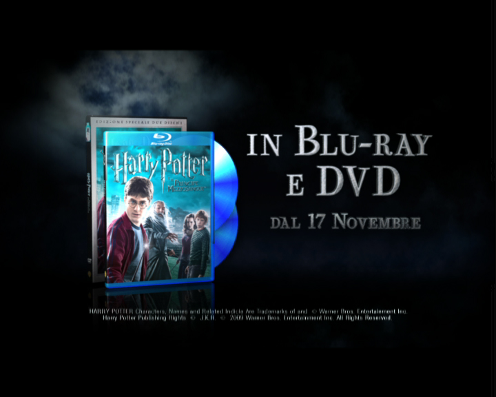 Preludio dà tono allo spot Warner per il Blu-ray e il dvd di Harry Potter