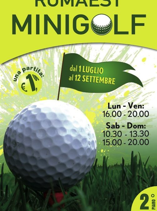 A Romaest scoppia la passione per il minigolf