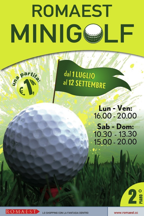 A Romaest scoppia la passione per il minigolf