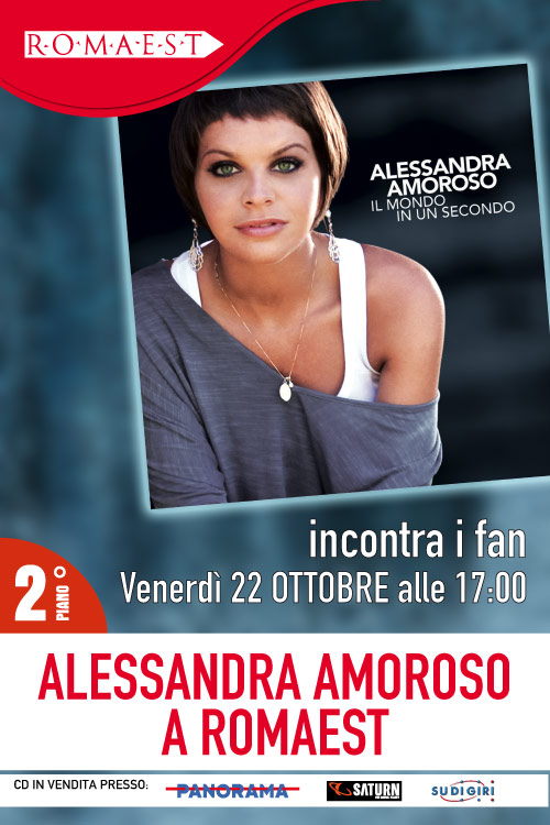 A Romaest arriva Alessandra Amoroso