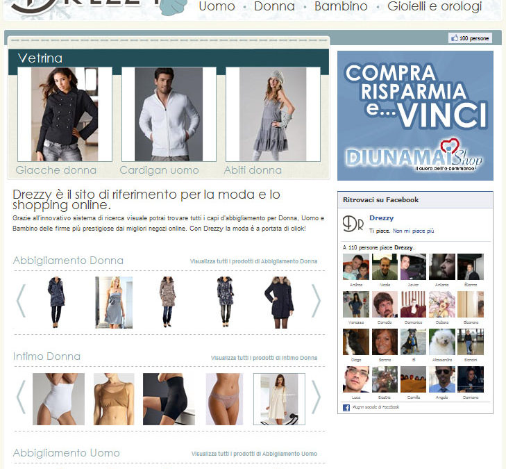 Nasce Drezzy.it, la moda online semplice e veloce