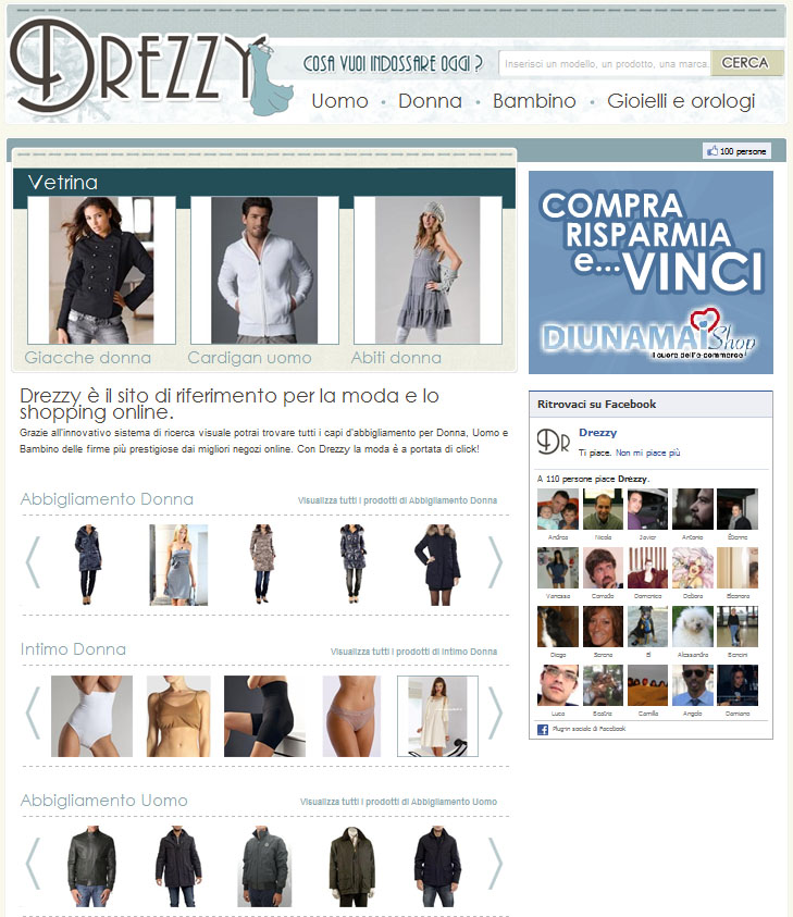 Nasce Drezzy.it, la moda online semplice e veloce