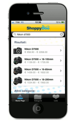 Risparmio e acquisti intelligenti con la nuova applicazione Shoppydoo per iPhone