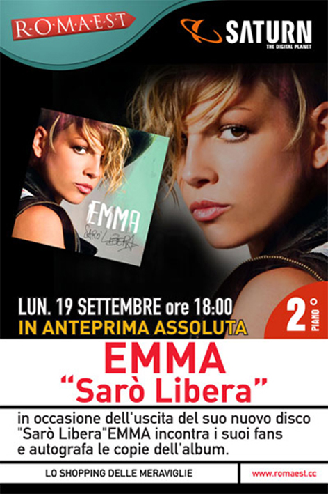 Emma “sarà libera” a Romaest