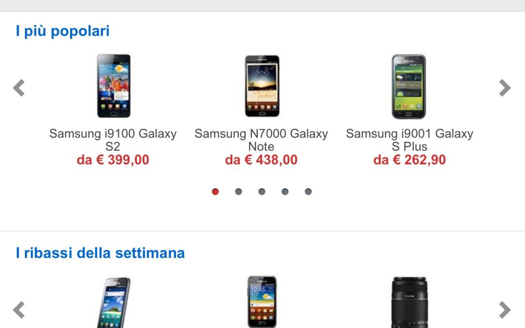 Online il nuovo sito mobile di TrovaPrezzi