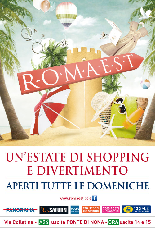 A Romaest un agosto di shopping e divertimento