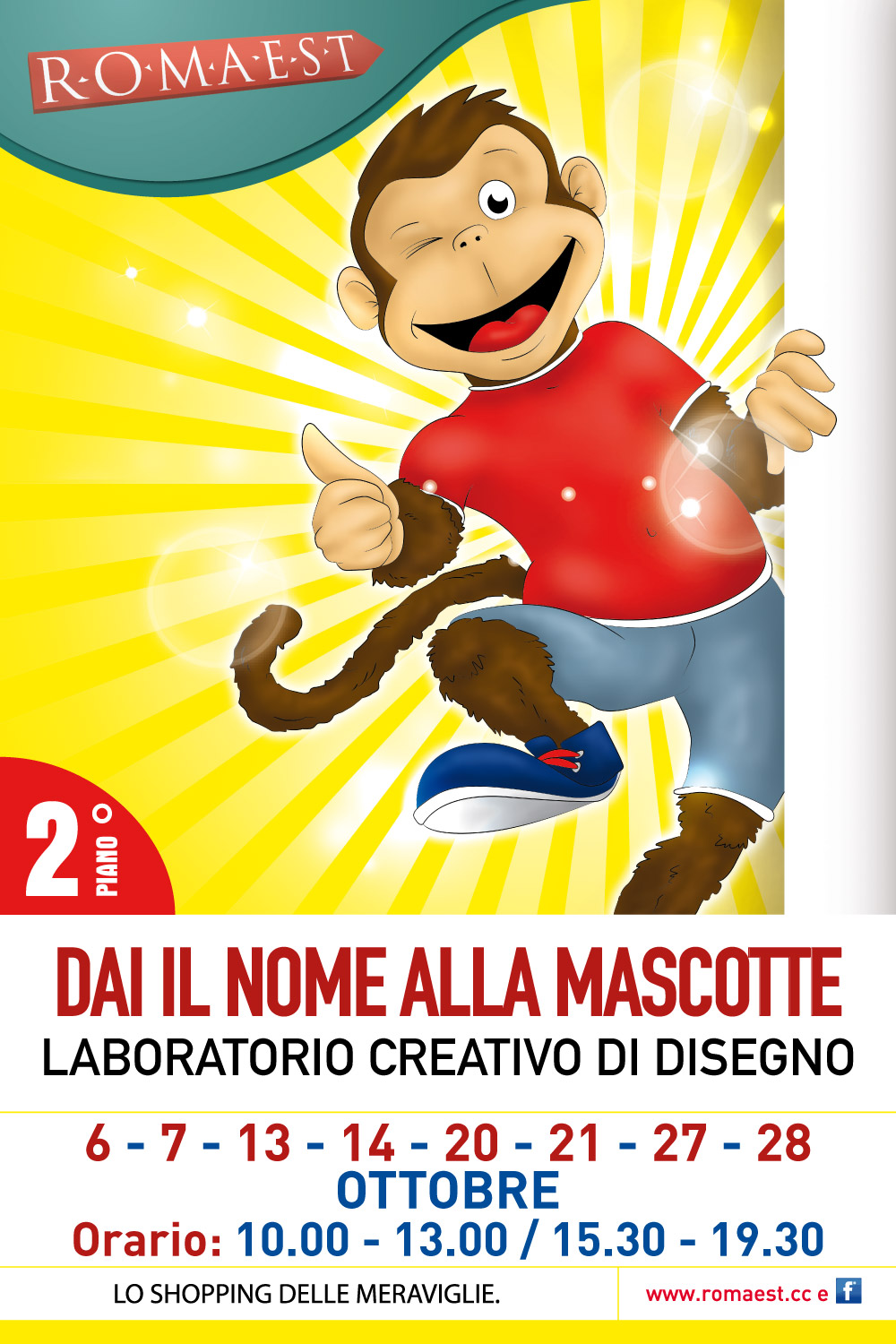 Una mascotte in arrivo per Romaest