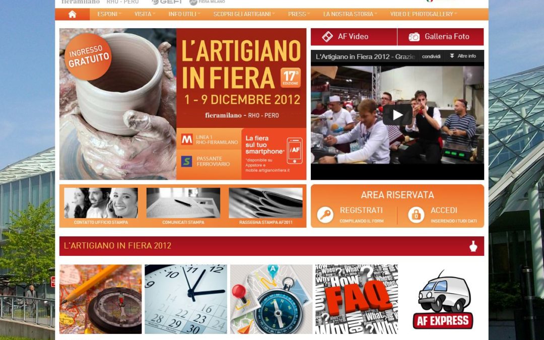 Key Digital lancia il nuovo sito Internet de L’Artigiano in Fiera