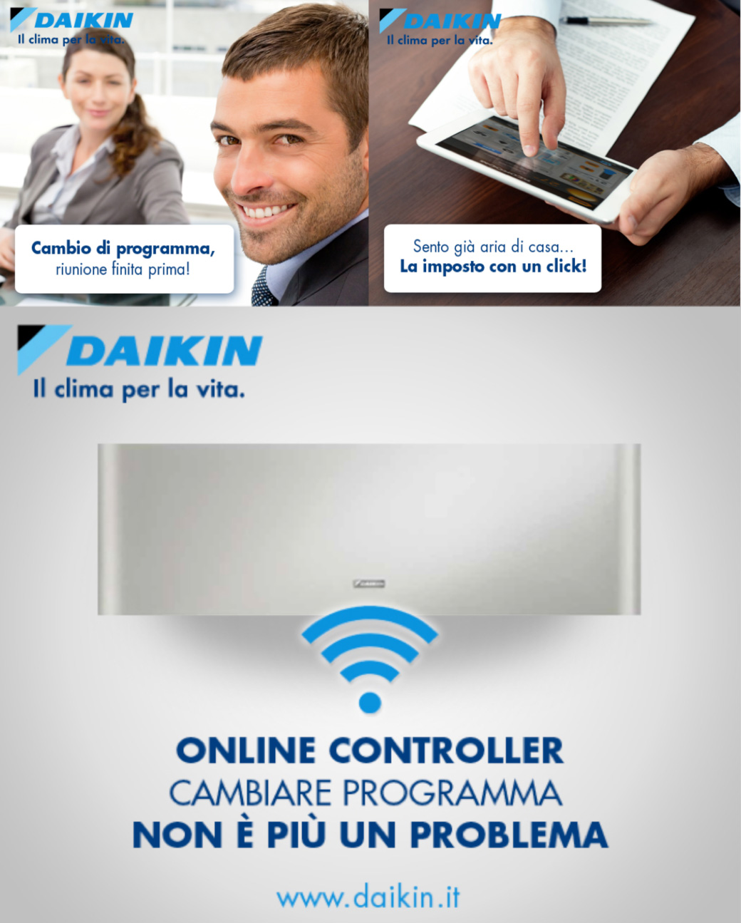 Cambiate programma con Daikin. E’ online la nuova campagna web