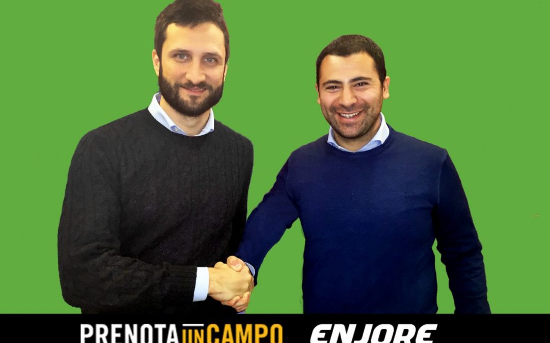 Enjore e PrenotaUnCampo scendono in campo insieme