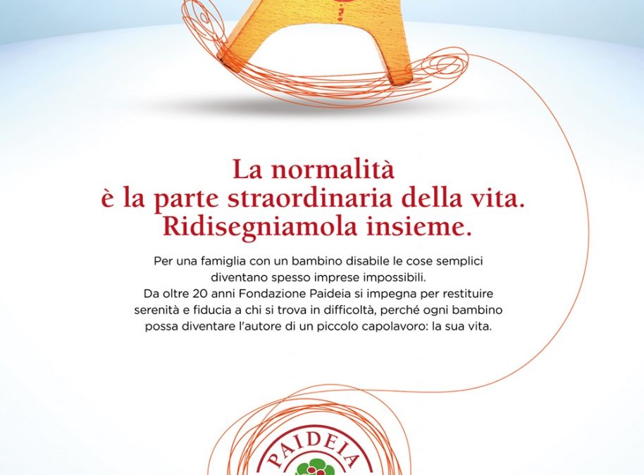 Acqua Group lancia la prima campagna di Fondazione Paideia Onlus