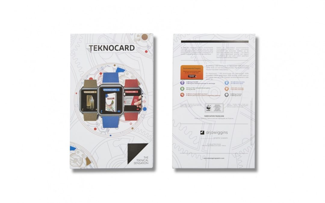 Teknocard, il nuovo cartoncino ecosostenibile extra bianco di Arjowiggins Graphic studiato per l’editoria, la cosmesi e il food