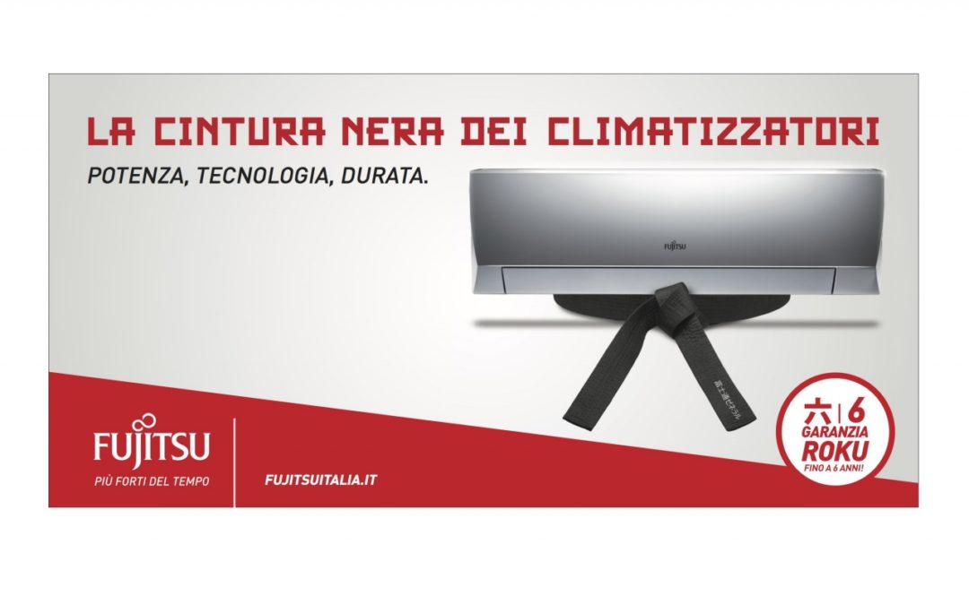 Fujitsu: on air la cintura nera dei climatizzatori