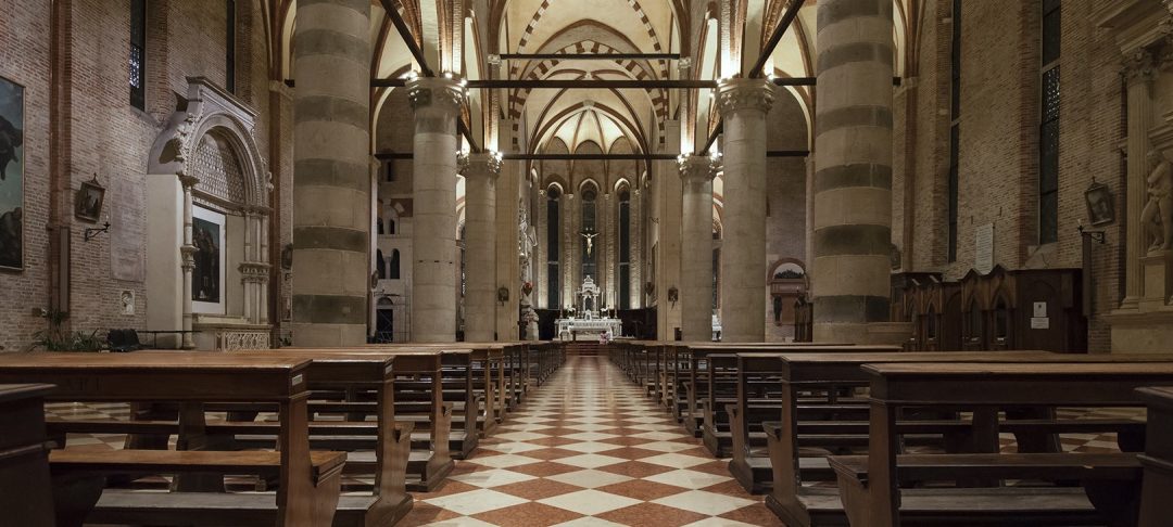 Targetti: nuova luce per la Chiesa Conventuale di San Lorenzo a Vicenza