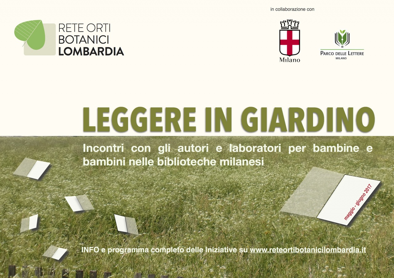 La Rete degli Orti botanici invita a “Leggere in giardino” nelle biblioteche milanesi