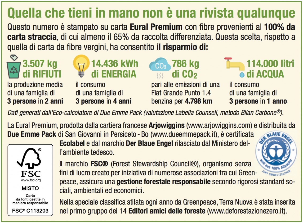 L’Eco calcolatore di Due Emme Pack debutta in editoria con Terra Nuova Edizioni