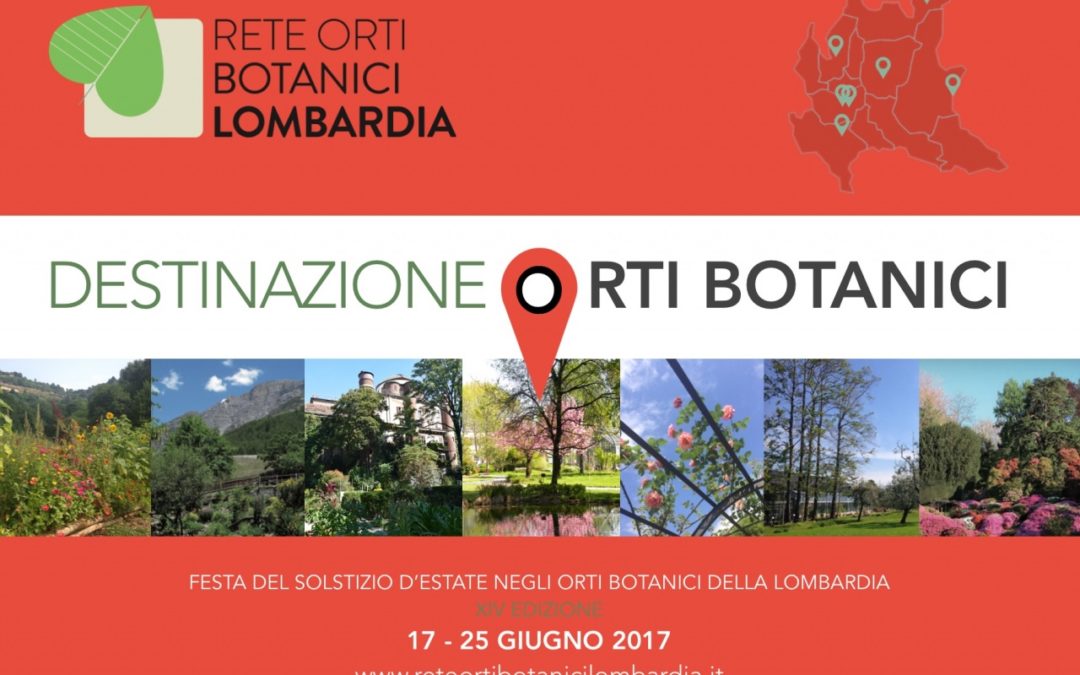 Destinazione Orti botanici della Lombardia per la festa del Solstizio d’estate