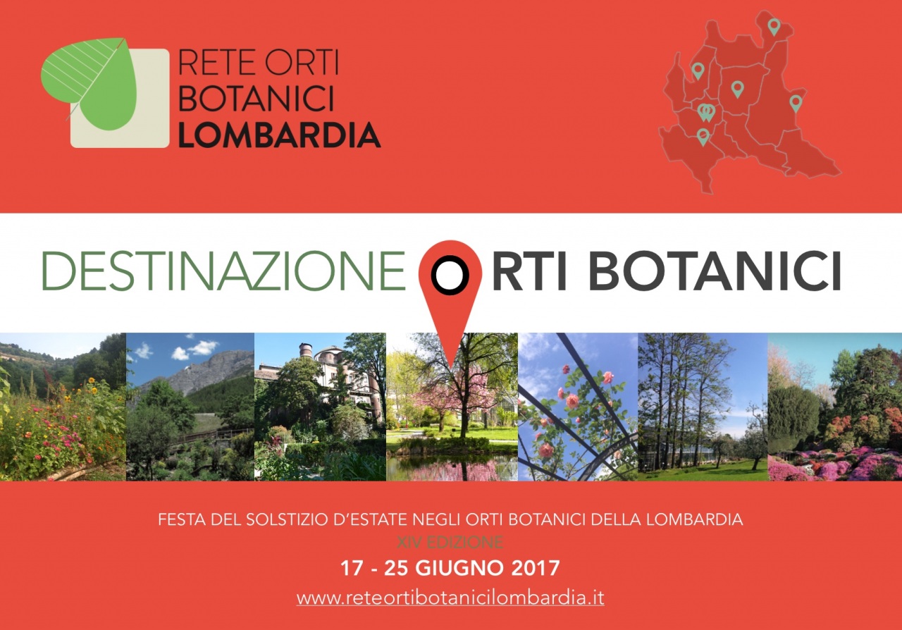 Destinazione Orti botanici della Lombardia per la festa del Solstizio d’estate