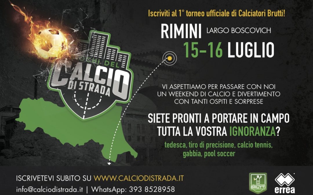 Sbarcano a Rimini i Giochi del Calcio di Strada