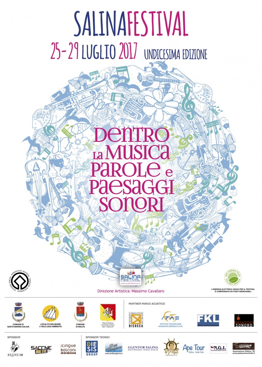 Dentro la musica, parole e paesaggi sonori: al via il Salina Festival