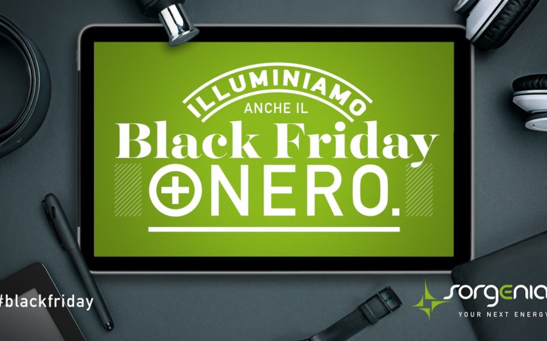 Sorgenia illumina il Black Friday