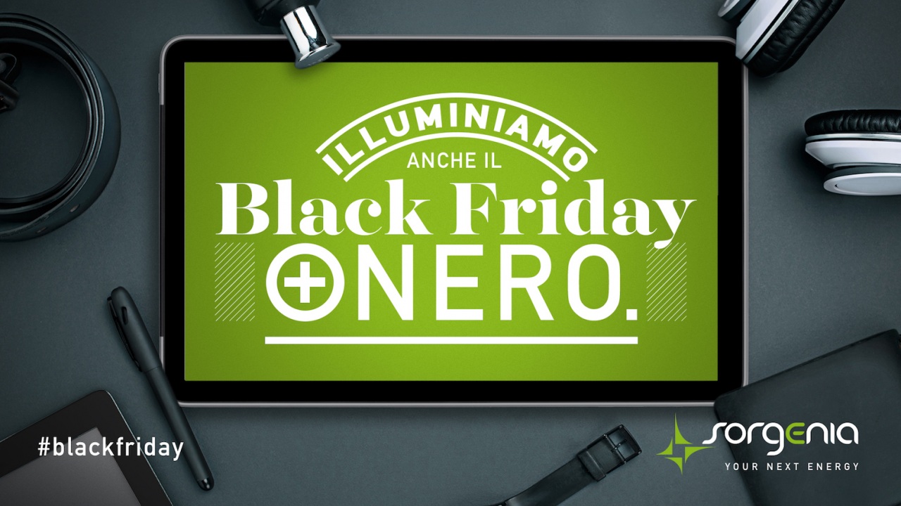 Sorgenia illumina il Black Friday