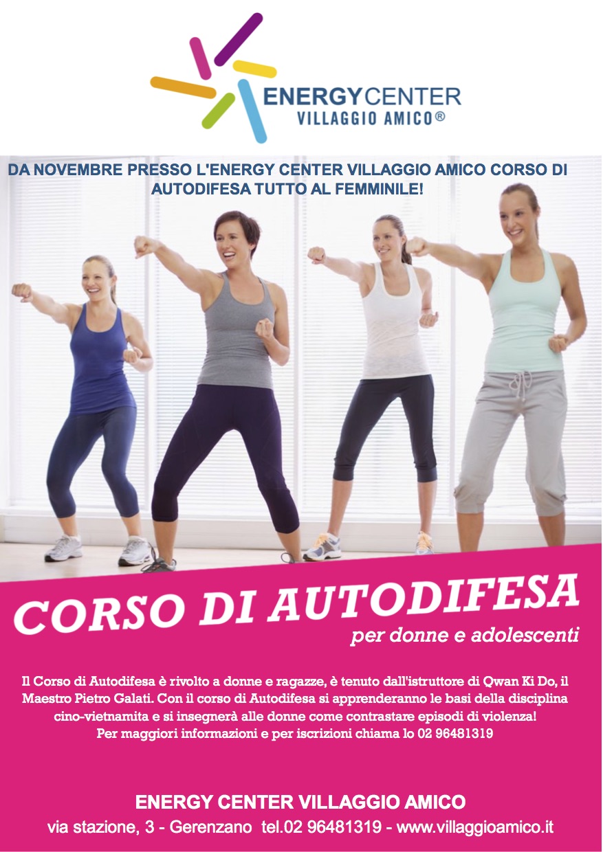 Al via i corsi di autodifesa all’Energy Center Villaggio Amico