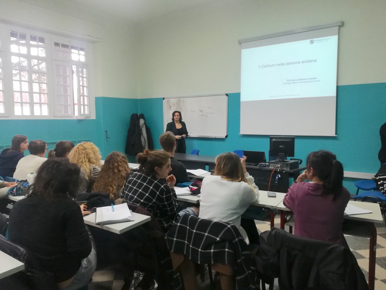 Villaggio Amico in cattedra all’Università degli studi dell’Insubria