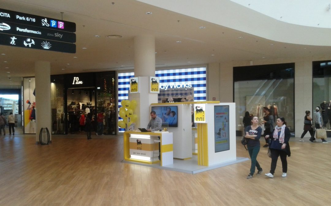 Acqua Group porta Eni Gas e Luce nei top mall italiani