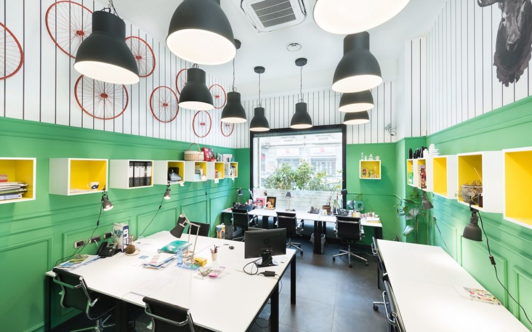 Il progetto #IWorkHere dello studio di architettura HIT arcHITects nella Best Italian Interior Design Selection 2018