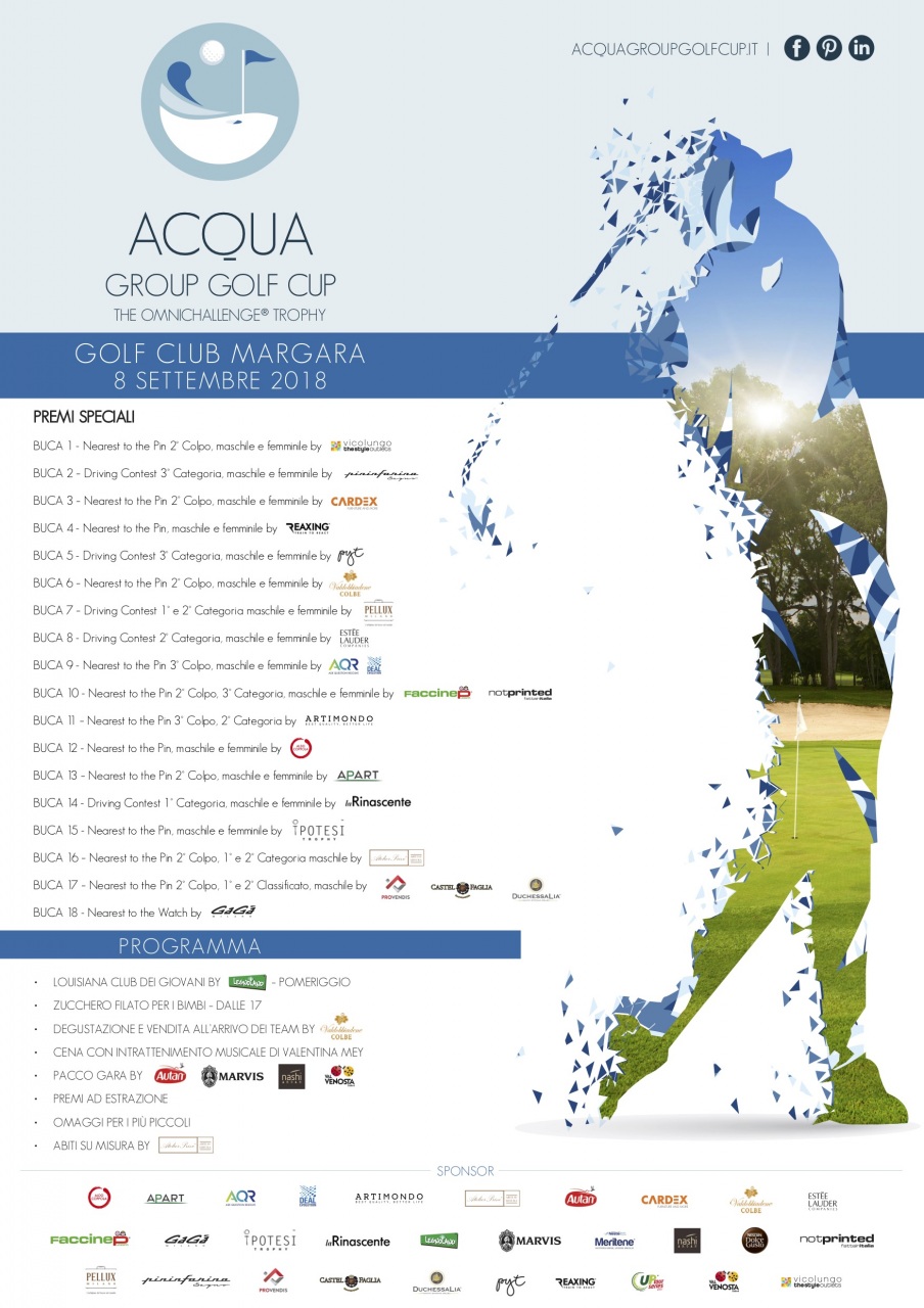 Acqua Group Golf Cup: The Omnichallenge ® Trophy