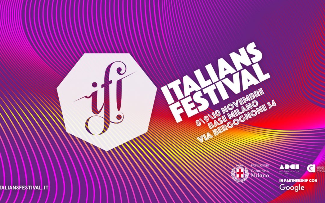 Acqua Group è Content Partner di IF! Italians Festival 2018