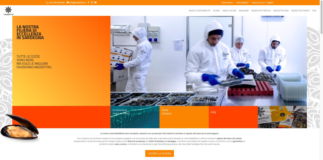 Nieddittas, un nuovo sito e un magazine online per raccontare la filiera di eccellenza del Golfo di Oristano