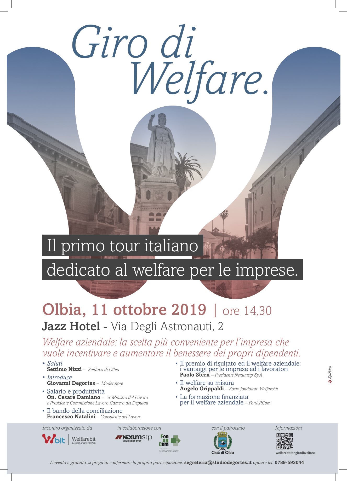 Come aumentare il benessere dei dipendenti e stimolarne la produttività: arriva a Olbia “Giro di welfare”