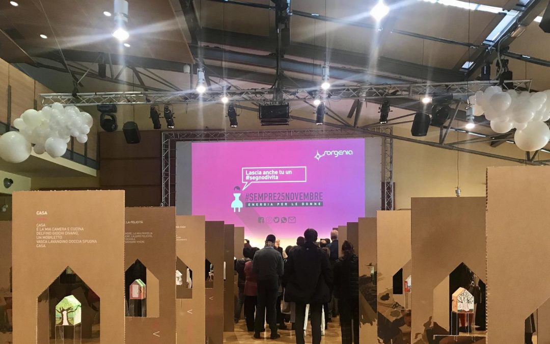 #sempre25novembre: Sorgenia e La Grande Casa scs onlus ancora insieme per le donne
