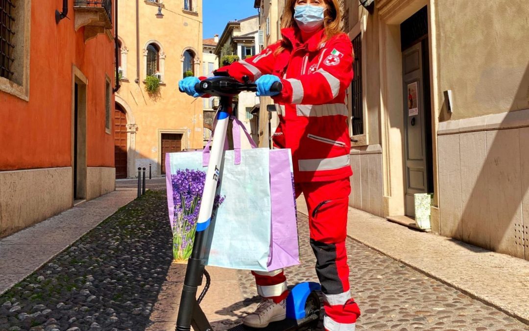 #IORESTOACASA: BIT MOBILITY AIUTA CROCE ROSSA E ANPAS NELLA CONSEGNA DEI FARMACI A DOMICILIO