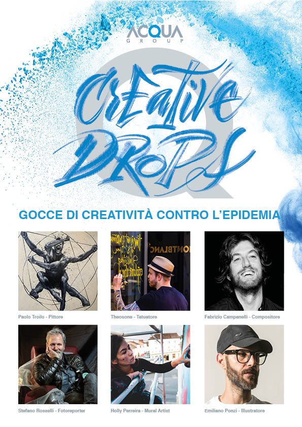 Acqua Group Creative Drops e il ruolo delle menti creative