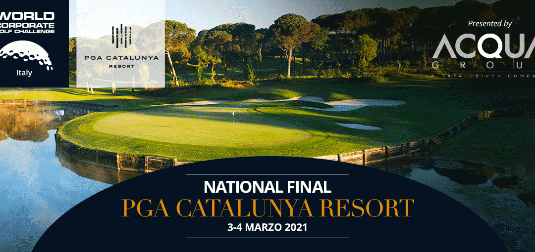 Acqua Group National Sponsor del World Corporate Golf Challenge Italy
