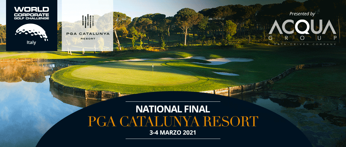 Acqua Group National Sponsor del World Corporate Golf Challenge Italy