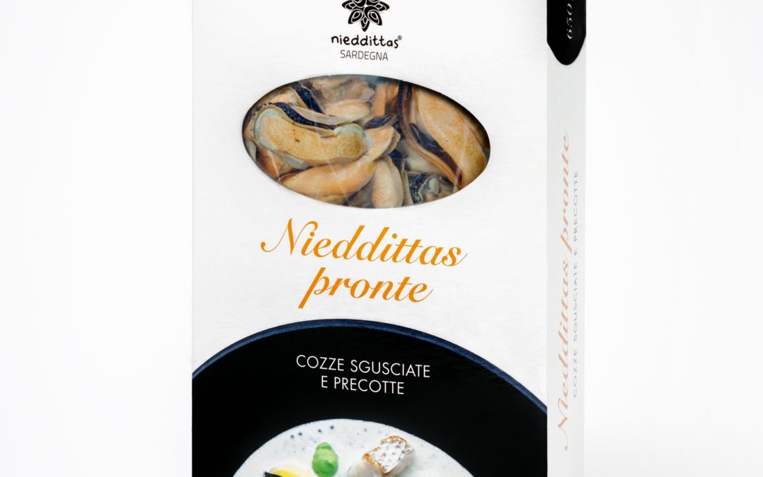 Per pranzi e cene a casa arrivano le Nieddittas Pronte, le cozze fresche del Golfo di Oristano sgusciate e precotte