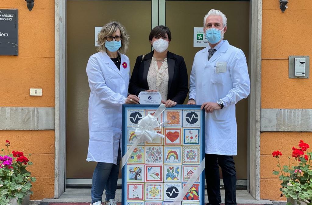 Dagli ospiti di Villaggio Amico un dono speciale dedicato a tutti gli operatori sanitari della ASST Valle Olona