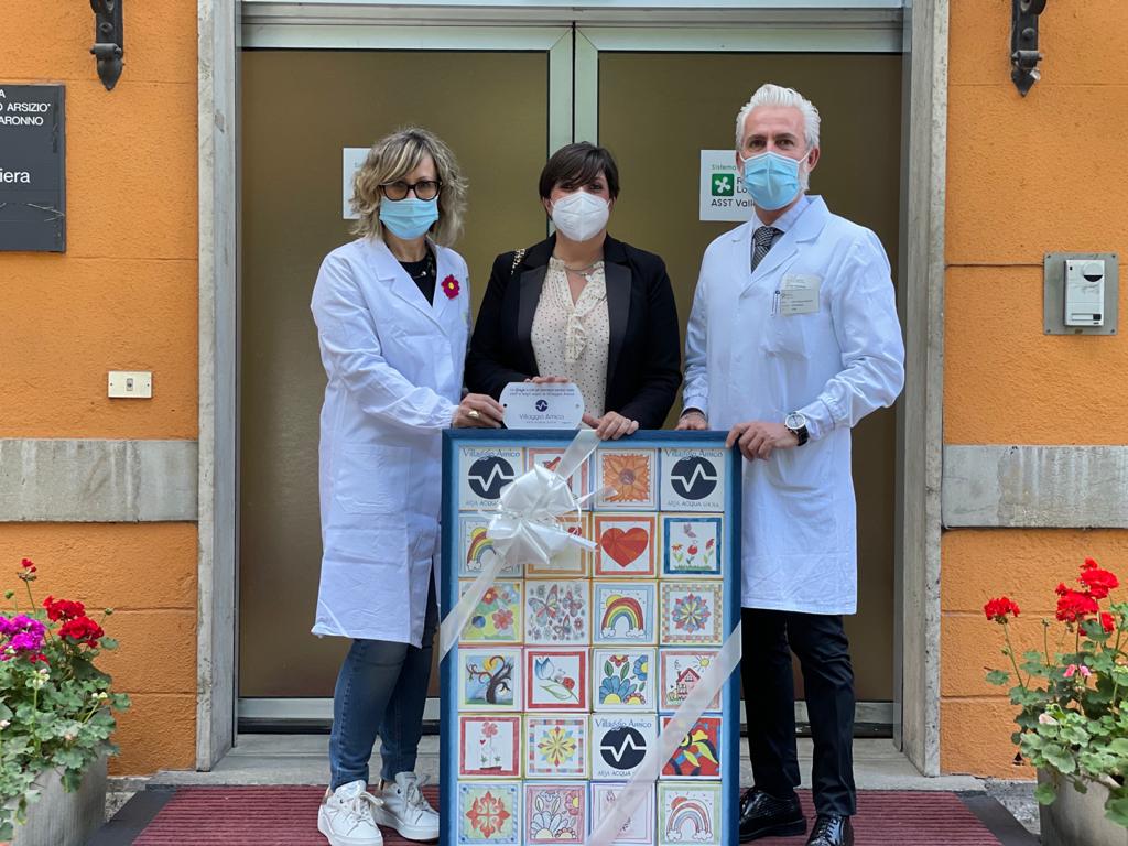 Dagli ospiti di Villaggio Amico un dono speciale dedicato a tutti gli operatori sanitari della ASST Valle Olona