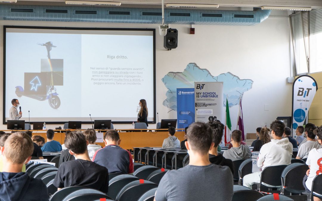 Sharing mobility e sicurezza: BIT Mobility arriva all’ITT Buonarroti per formare gli studenti