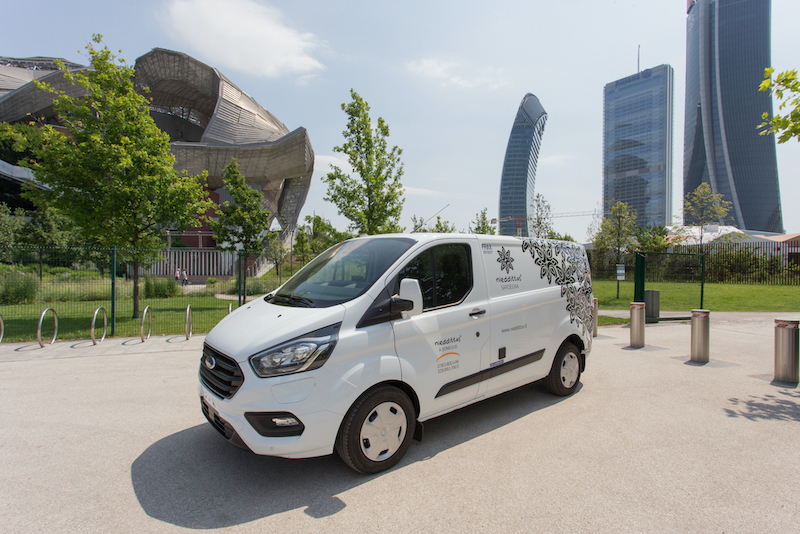 Consegnato a Nieddittas il primo Ford Transit Custom Plug-In Hybrid refrigerato