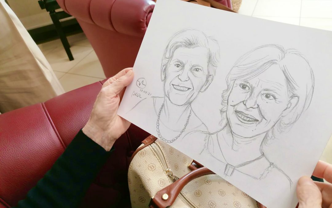 A Villaggio Amico ospiti e familiari protagonisti di Ritratti di gioia