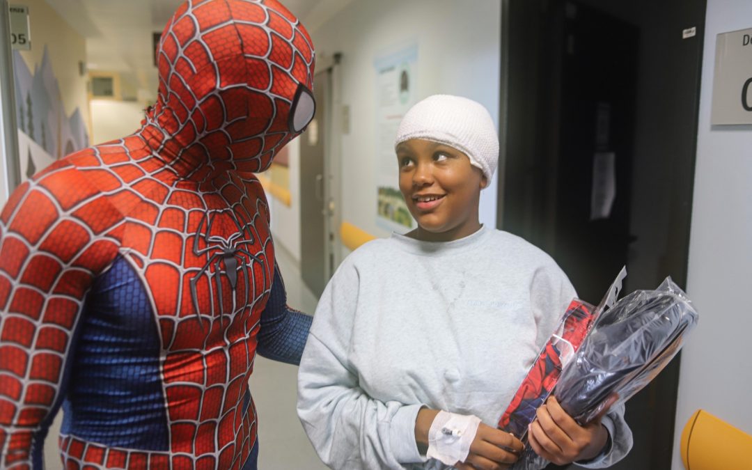 MediCinema Italia e Grande Ospedale Metropolitano Niguarda portano Spiderman nel reparto di pediatria