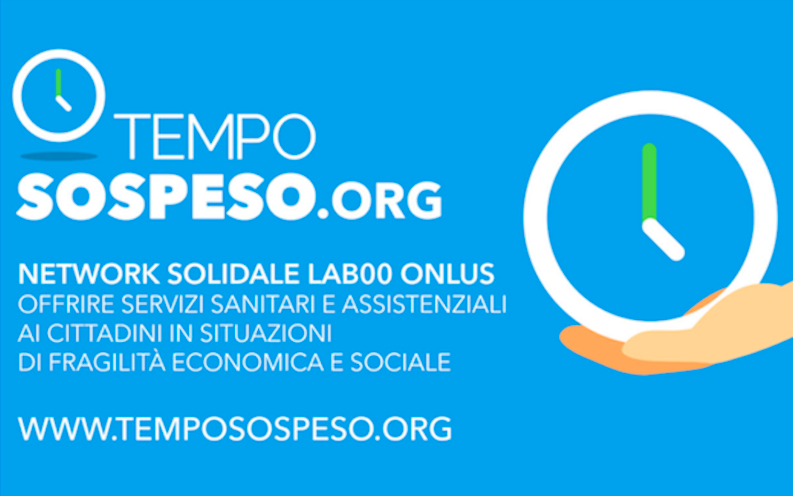 I progetti TempoSospeso.org e Banca delle Visite insieme per offrire assistenza sanitaria alle famiglie più fragili