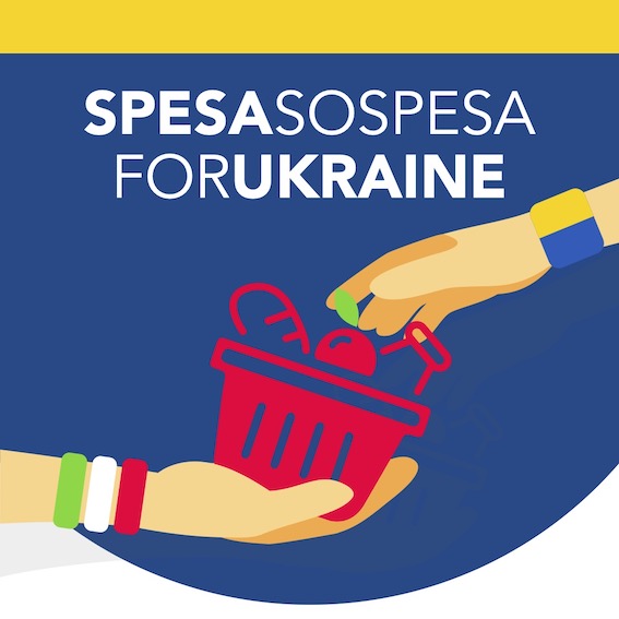 #SpesaSospesaForUkraine: la nuova campagna di SpesaSospesa.org a sostegno della popolazione ucraina