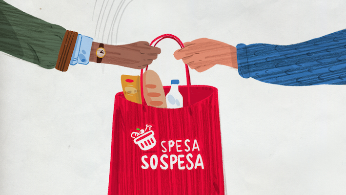 Al via la campagna di sensibilizzazione di SpesaSospesa.org